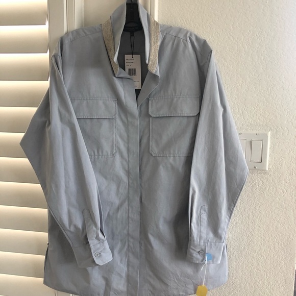 Lafayette 148 NY Collared Shirt - Picture 1 of 7